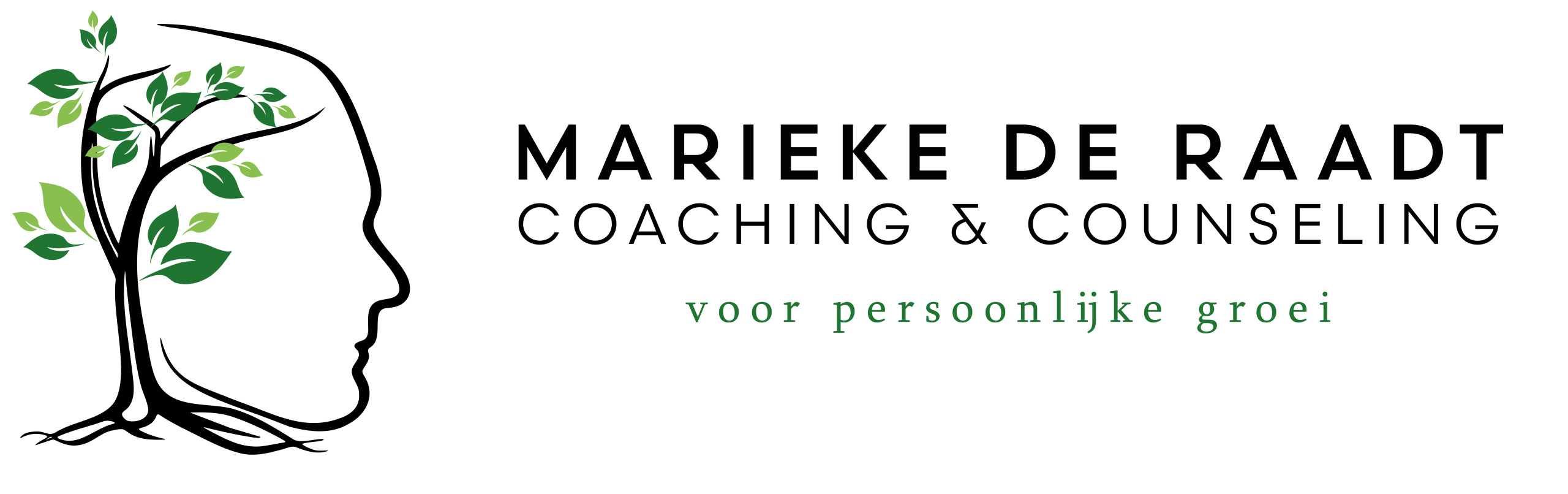 Logo Marieke de Raadt persoonlijk langwerpig